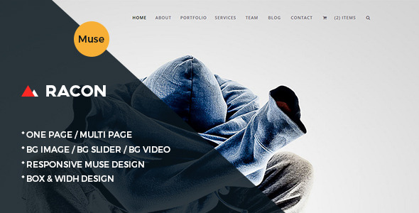 Racon - Muse Template