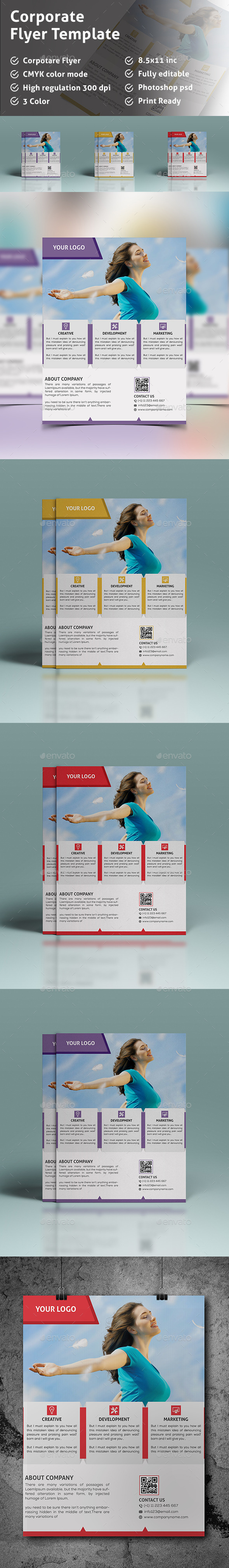 Graphicriver Corporate Flyer 12812525