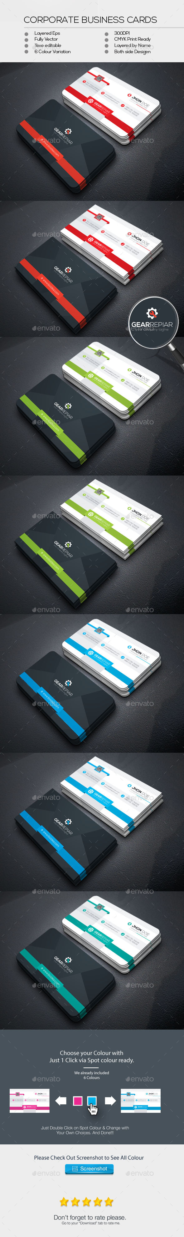 Graphicriver GearRapier Business Cards 12814160