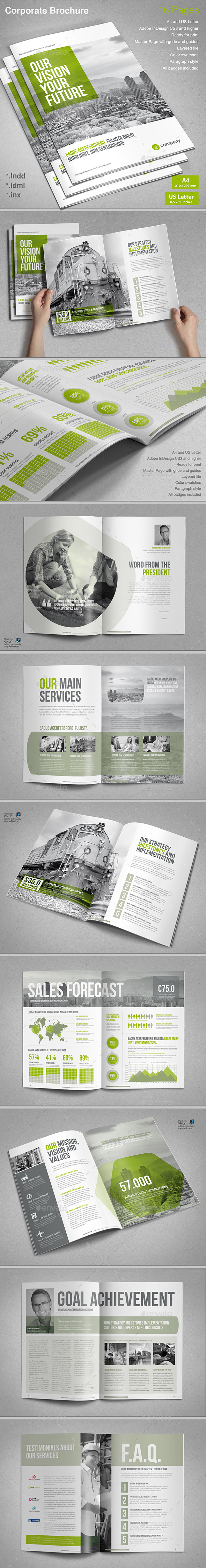 Graphicriver Corporate Brochure 12815555