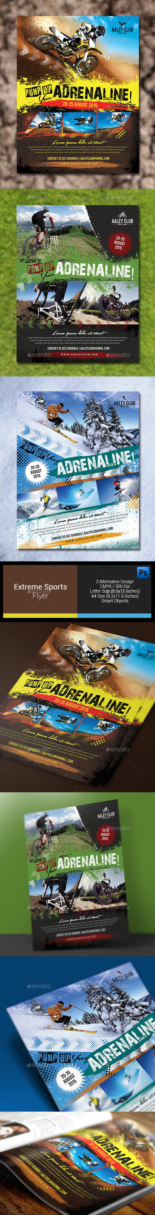 Extreme Sports Flyer / Magazine Ad