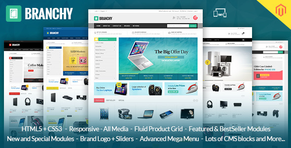 Branchy - Magento Responsive Theme