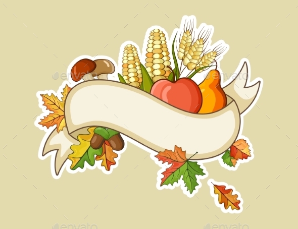 Harvest Thanksgiving Flat Banners