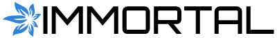 blue logo black