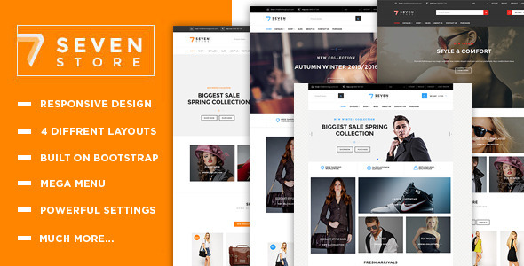 Seven Store - Multipurpose Responsive Shopify Theme