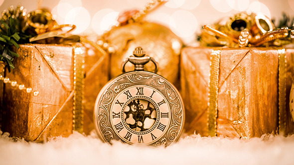 Christmas Pocket Watch