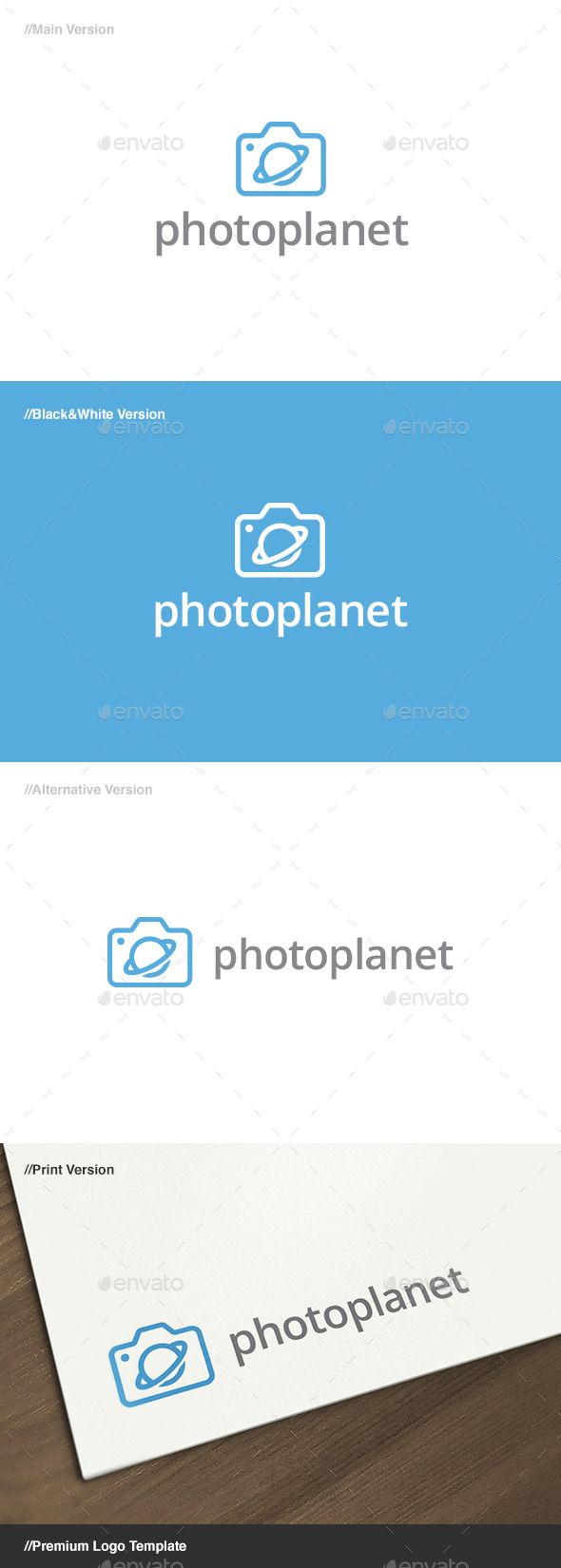 Graphicriver Photo Planet Logo 12860055