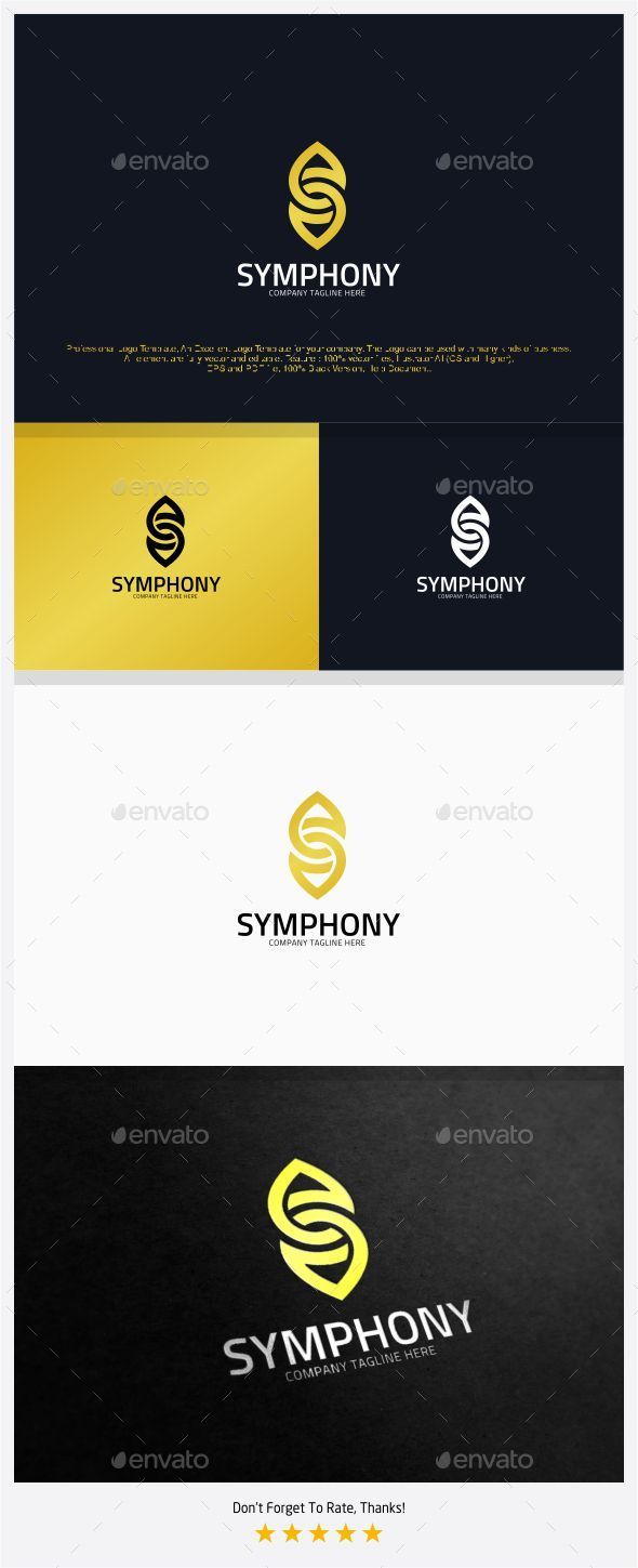 Graphicriver Letter S - Symphony Logo 12860209