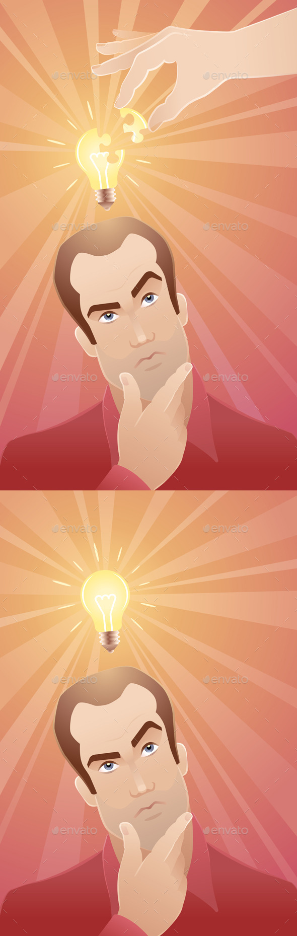 Graphicriver Inventing an Idea Process 12862052
