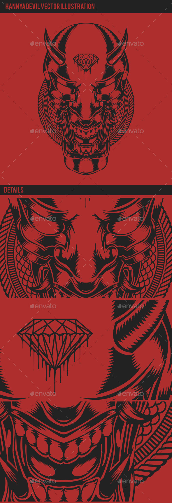 Graphicriver Hannya Devil 12866548
