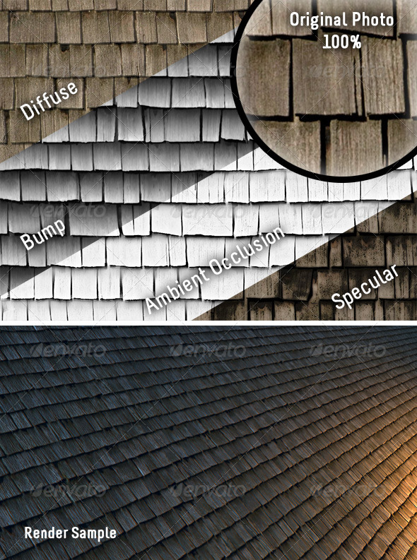Weathered Cedar Shingles Tileable Texture Weathered Cedar Shingles Tileable Texture