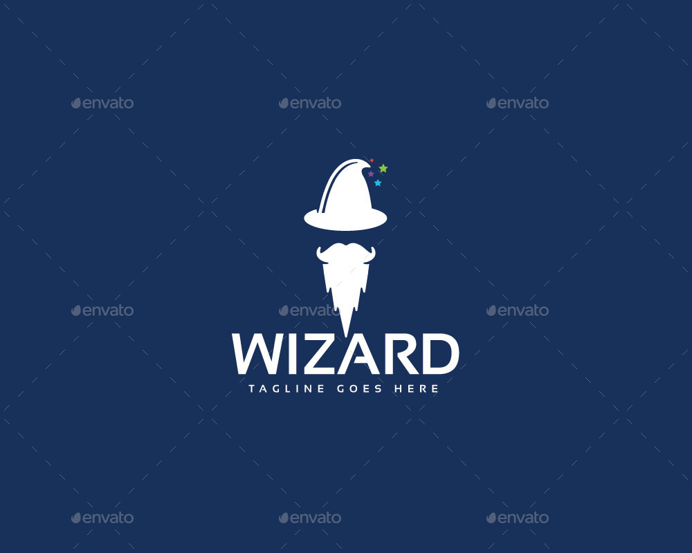 Wizard Logo Template by designgarrad | GraphicRiver