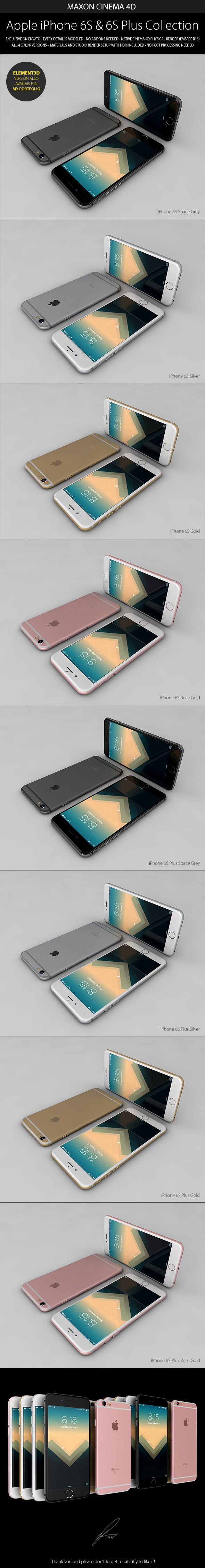 3docean iPhone 6S & 6S Plus 12878747