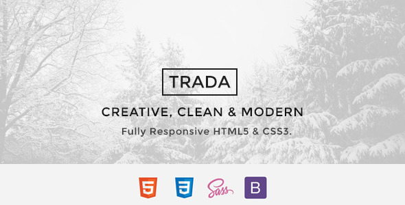 Trada - Creative Agency Multipurpose Template