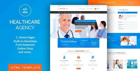 Healthcare Agency - Health & Medical HTML