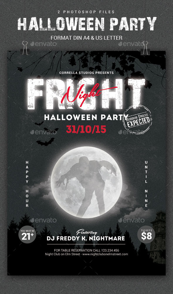 Halloween Party Flyer