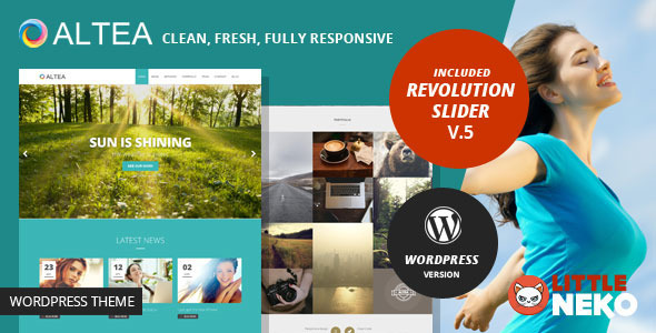 Altea | One Page Responsive WordPress Theme