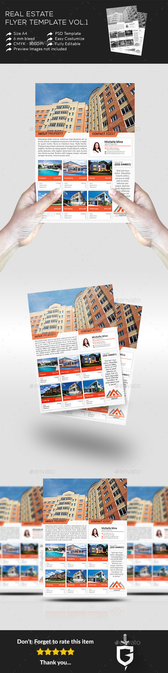 Real Estate Flyer Template Vol.1