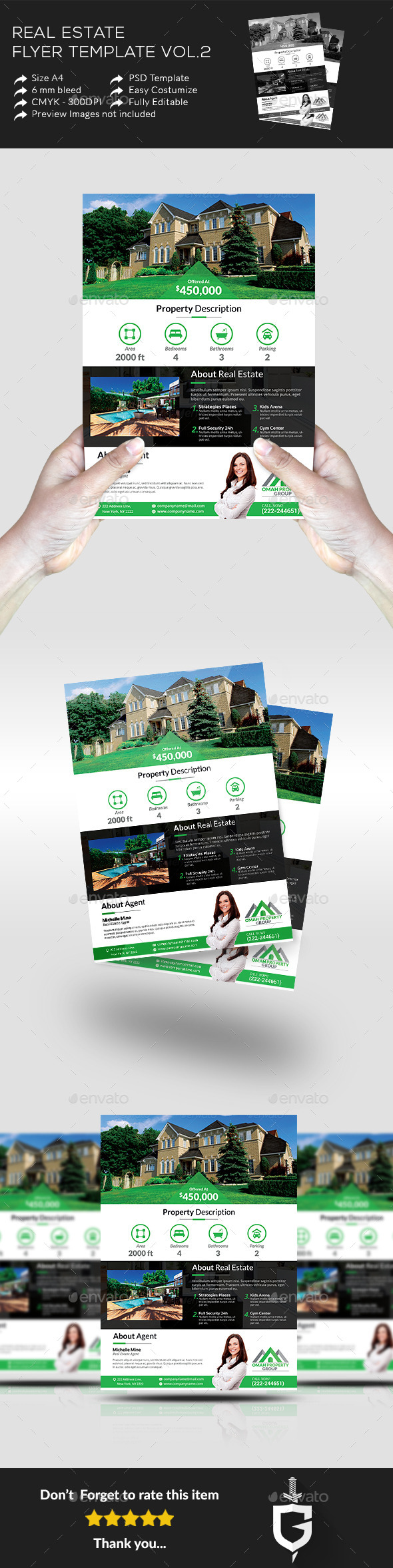 Real Estate Flyer Template Vol.2