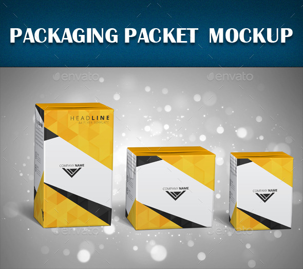 Packaging Packet Mock-up