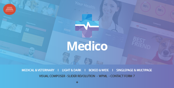 Medico - Medical & Veterinary WP Theme