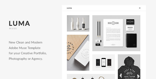 LUMA - Creative Multi-Purpose Muse Template