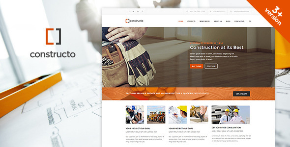 Constructo - WP Construction Business Theme