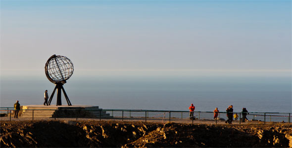 Monument At The North Cape Monument At The North Cape