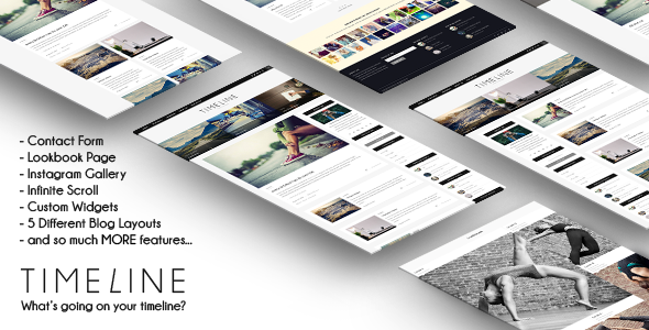 Timeline - Responsive WordPress Blog Theme