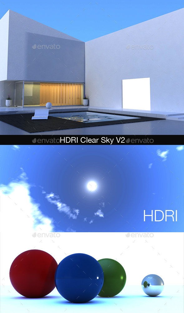 HDRI Clear Sky V2 - 3DOcean Item for Sale