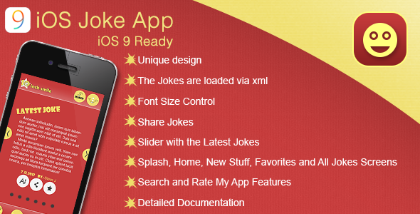 iOS Joke App Template