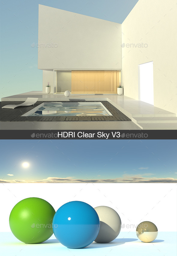 HDRI Clear Sky V3 - 3DOcean Item for Sale