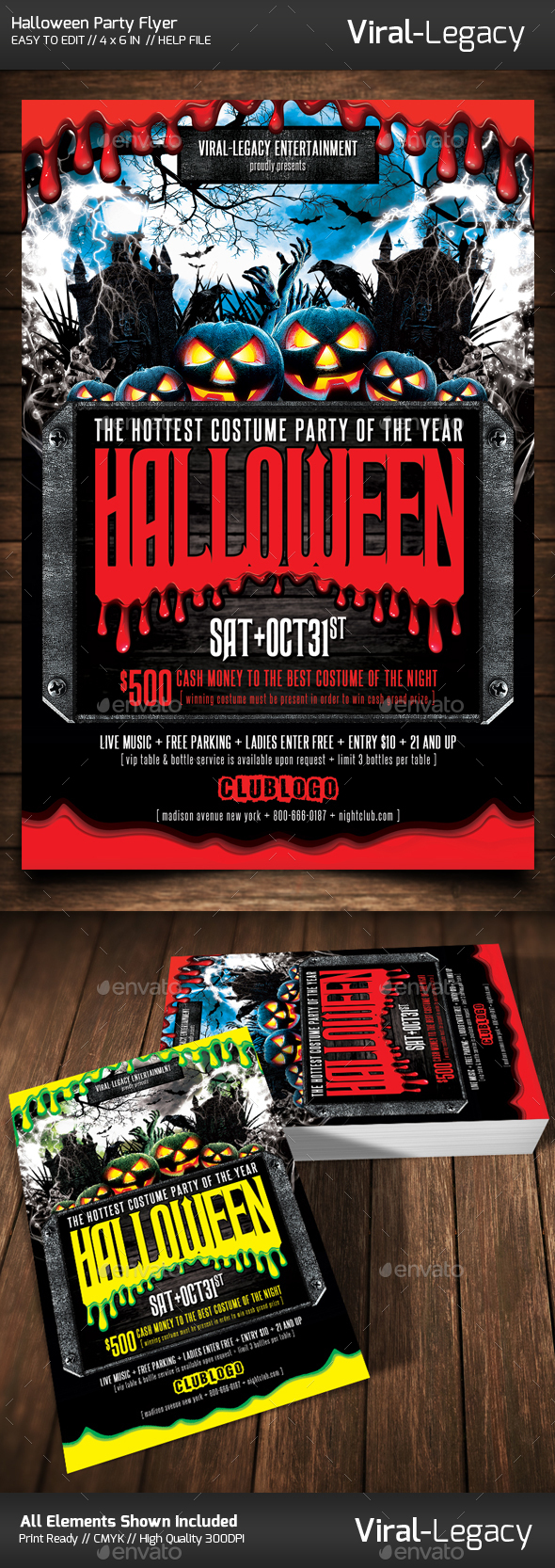 Halloween Party Flyer