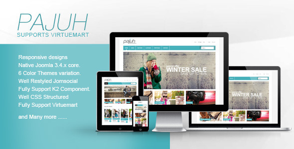 Pajuh - Clean and Responsive Virtuemart Templates