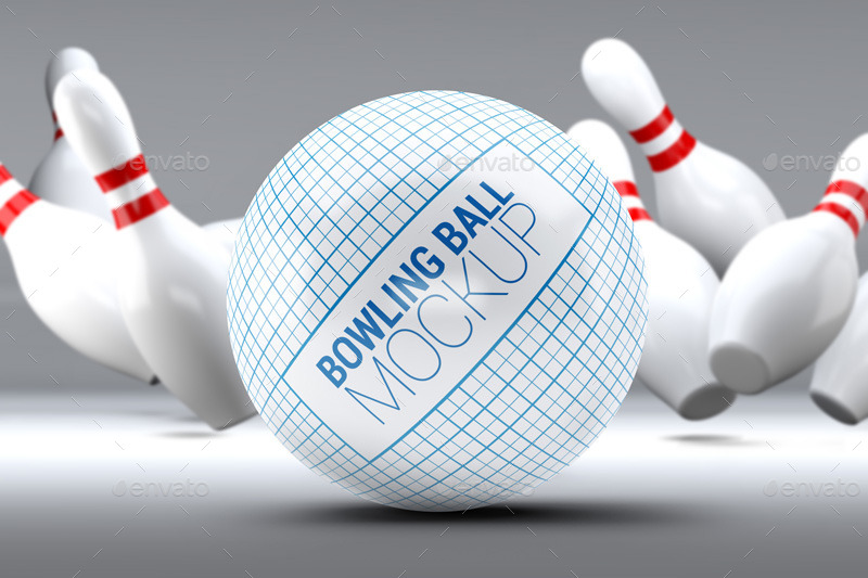 Bowling Ball MockUp by L5Design GraphicRiver