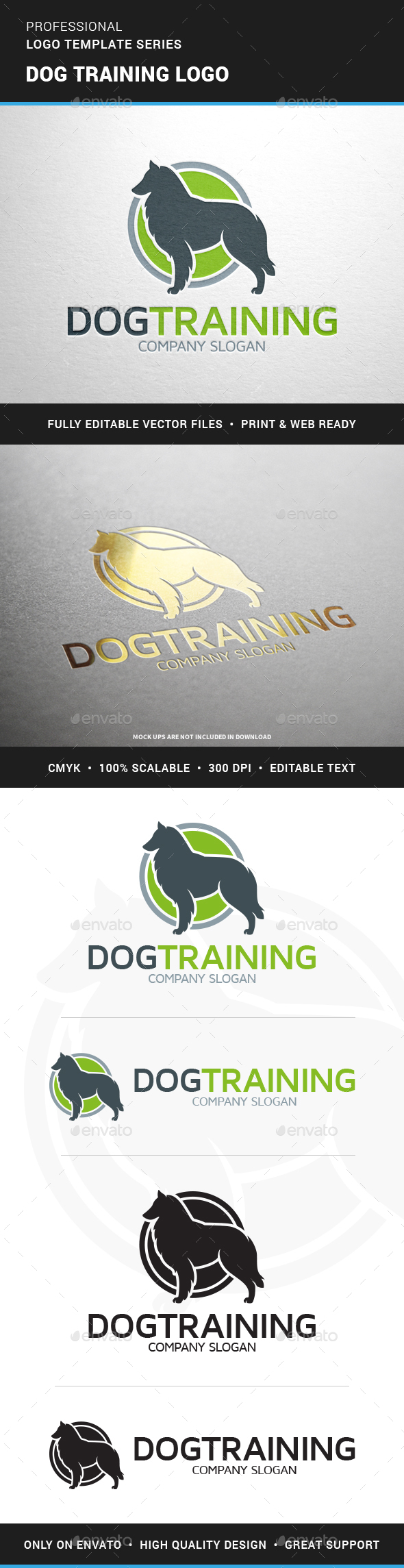 Dog Training Logo Template