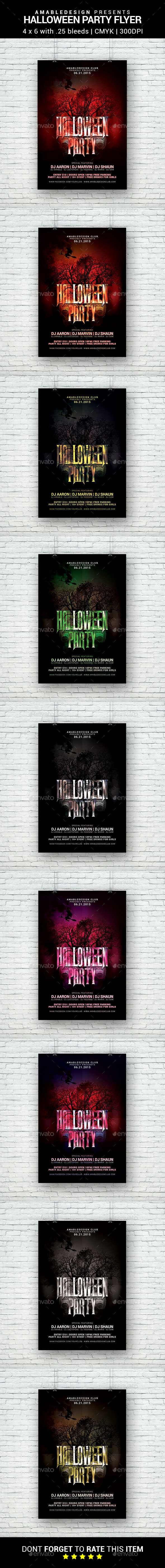 Halloween Party Flyer