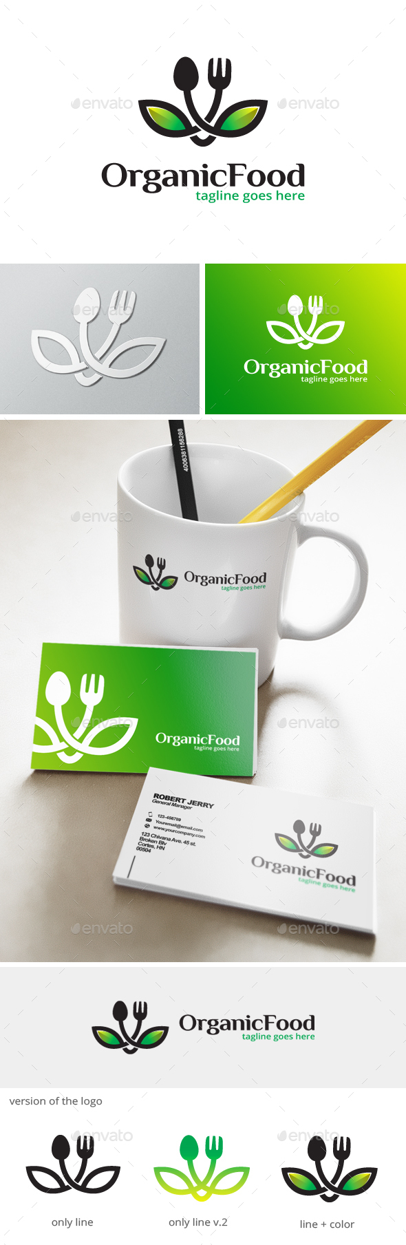 Organic Food Logo