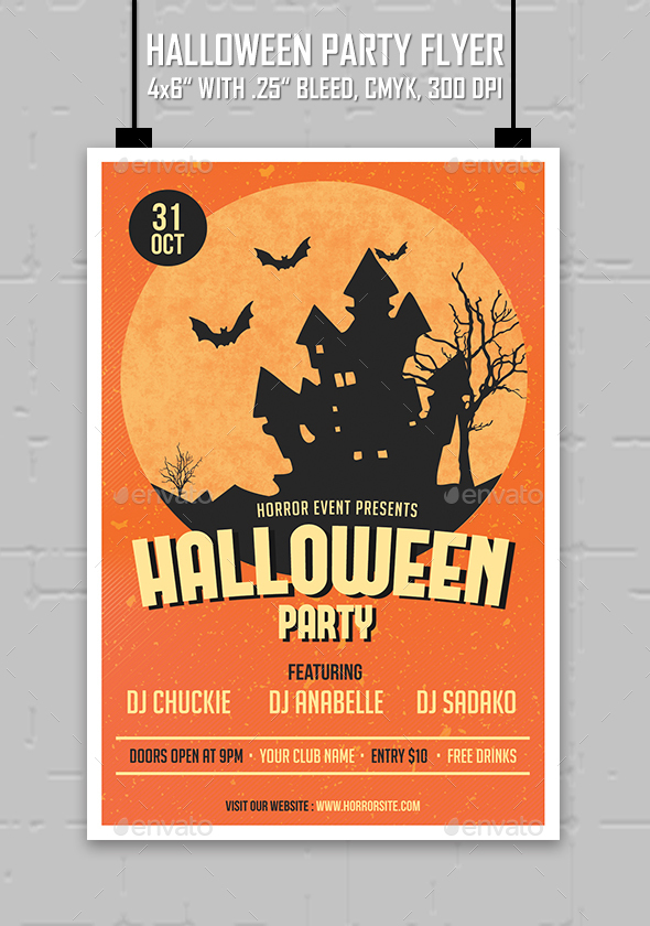 Halloween Party - Flyer