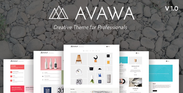 Avawa - Creative Theme for Professionals