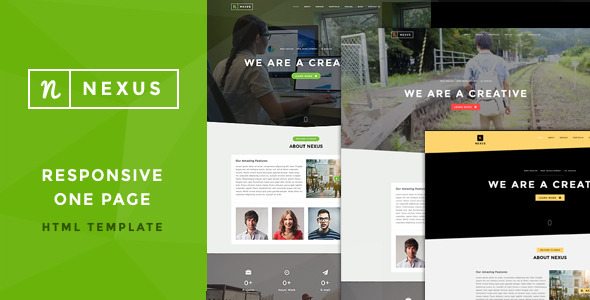 Nexus - Onepage Multipurpose Template