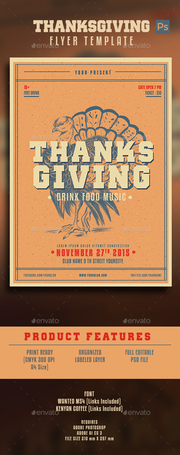 Thanksgiving Flyer