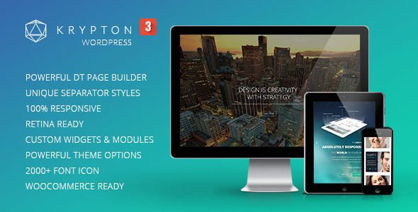 Krypton - Responsive Multipurpose WordPress Theme