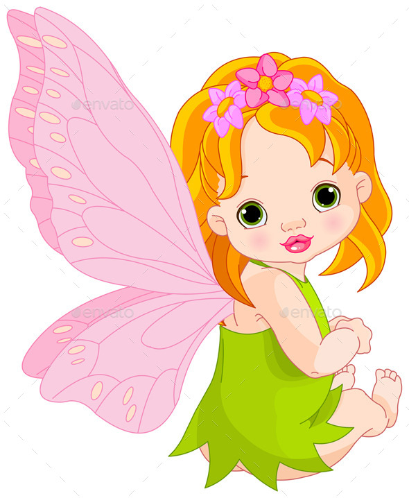 Cute Baby Fairy