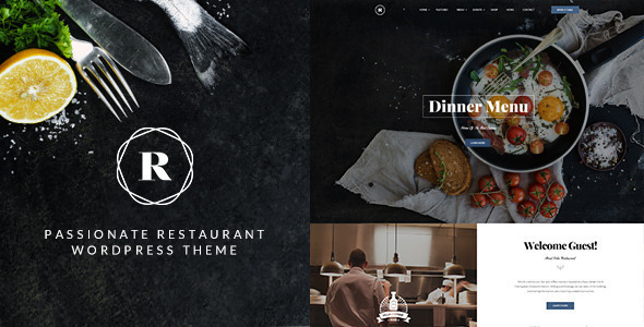 Restaurant - Restaurant, Cafe, Bar WP Theme