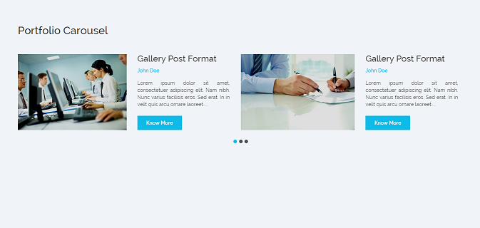 theme portfolio carousel