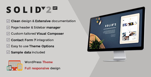 Solid - Responsive Business WordPress Theme