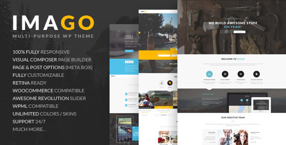 Imago - Multipurpose WordPress Theme