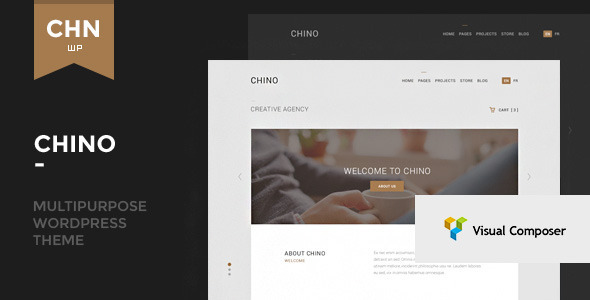 Chino - Responsive Multipurpose WordPress Theme