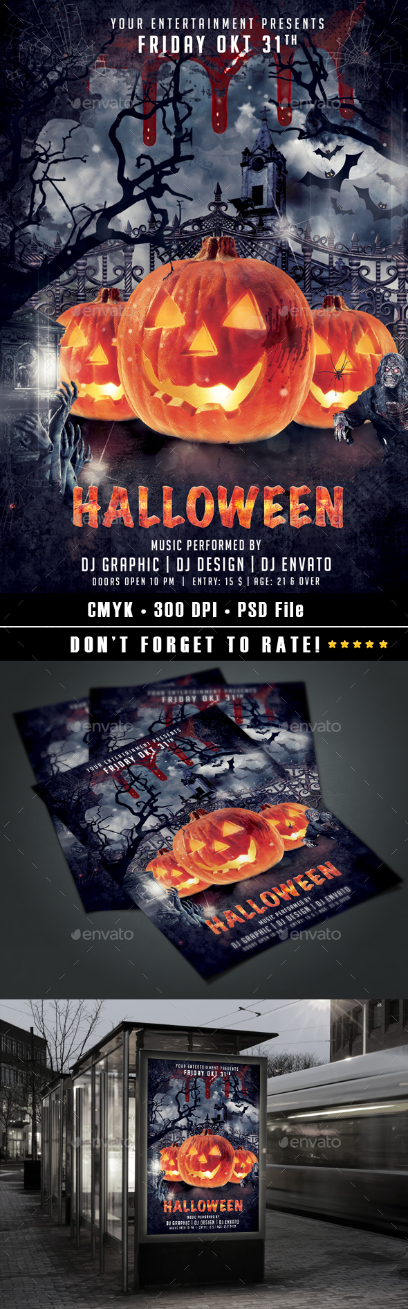 Halloween Party Flyer